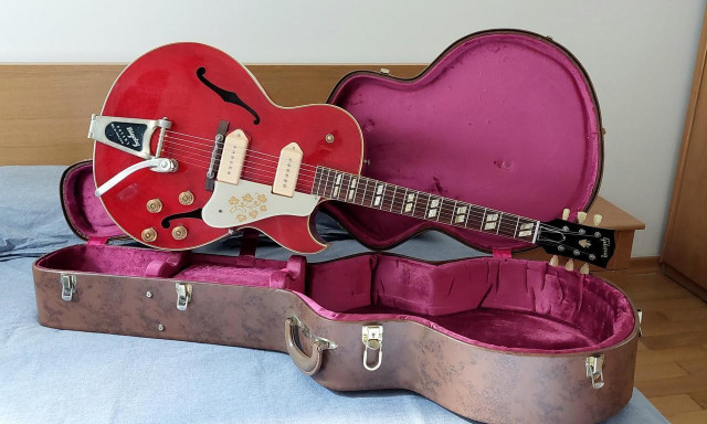 OFERTA HASTA EL 8 DE AGOSTO!!! Gibson Historic '52 ES-295 VOS 60s Cherry