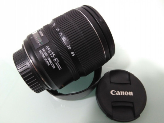 Vendo/cambio Canon EF-S 15-85mm f/3.5-5.6 IS USM