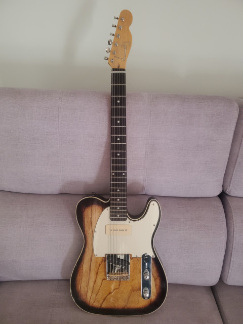 Telecaster de luthier. LAJ.