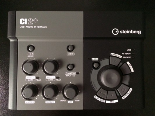 Steinberg CI2+ Interfaz de Audio y Controlador USB (como nueva)
