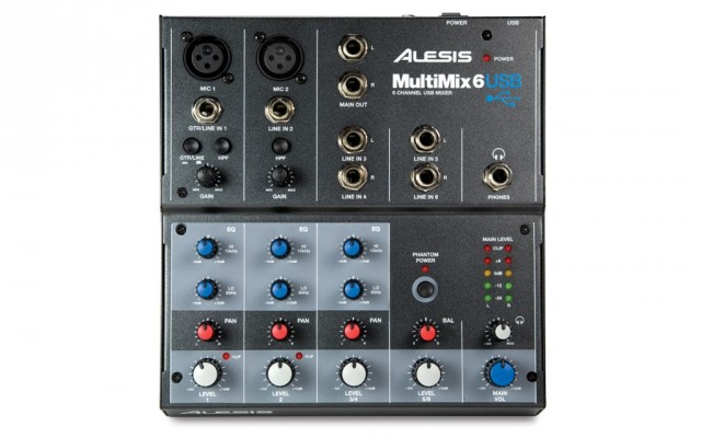 ALESIS MULTIMIX 6-USB (Envío Incluido)