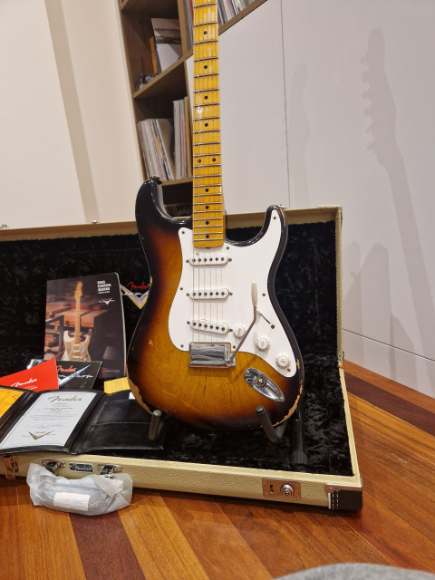 Fender Custom Shop 1955 Stratocaster heavy relic 2TS (2023)