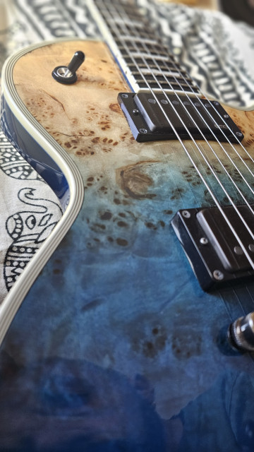 ESP E-II Eclipse Blue