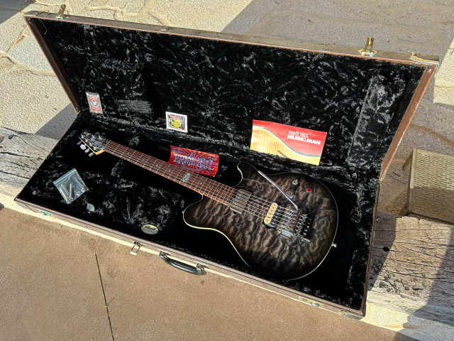Ernie Ball Music Man BFR AXIS 2012 - CHARCOAL BURST