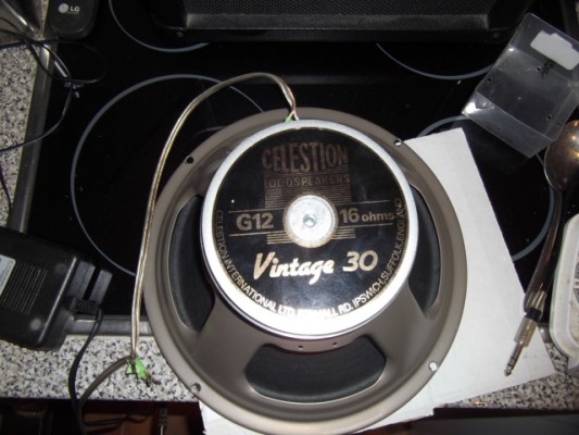 o cambio celestion vintage 30 v30 made in england 16ohm con lel cono mas busacado 444 con envio