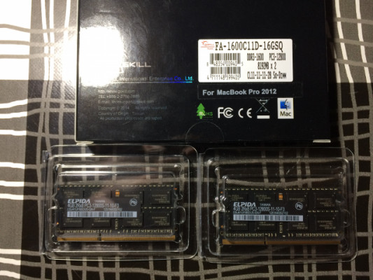 8Gb Memoria RAM Mac 2012