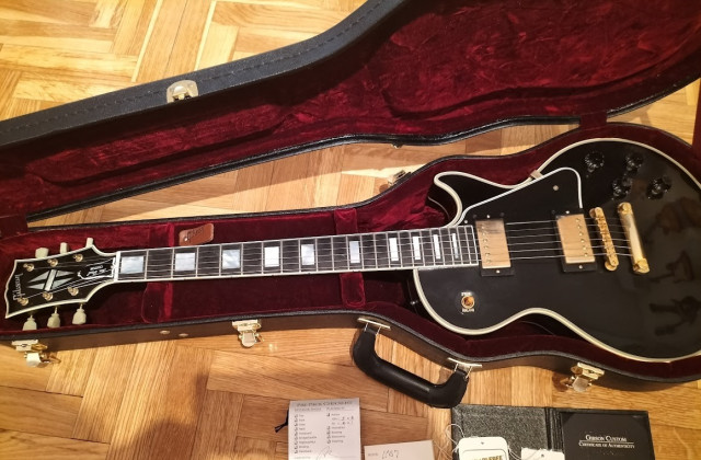 Gibson LP Custom 57 Black Beauty VOS