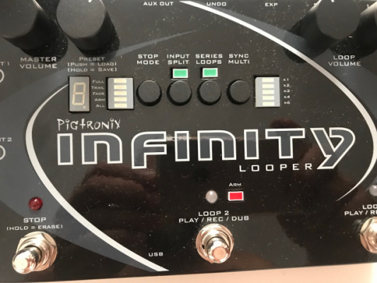 Pigtronix Infinity Looper Rebejado!! (ahorras 95€)