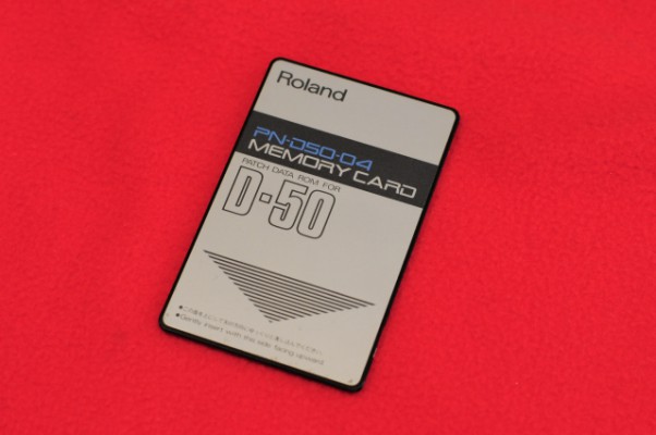 Tarjeta ROM para Roland D-50 (PN-D50-04 Memory Card) ENVíO GRATIS