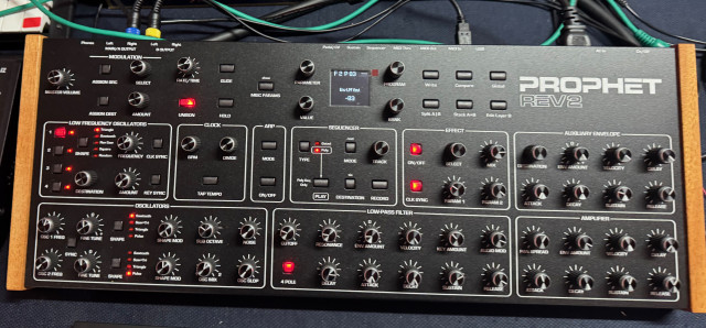 Sequential Prophet Rev2 Desktop 16-Voice Polyphonic Synthesize