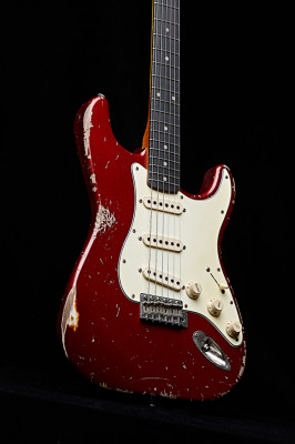 VEGARELICS Stratocaster Candy Apple Red Old Sweat Edition