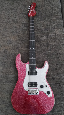 Guitarra Jet JS 500 Red Sparkle