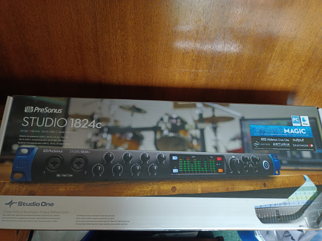 Interfaz PreSonus Studio 1824c