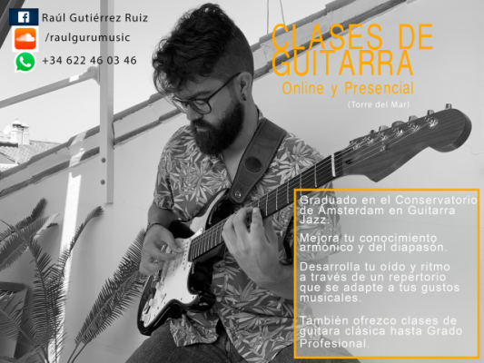 Clases Guitarra Jazz e Improvisación por Skype