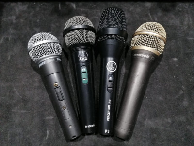 Pack de micrófonos varios / SHURE - AKG - SAMSON