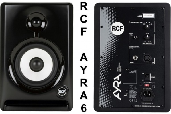 Vendo par de monitores de estudio RCF AYRA 6 !!!