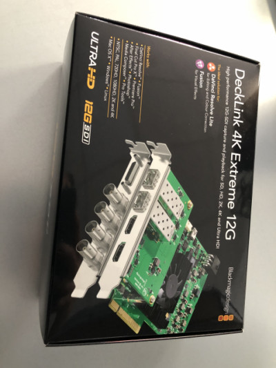 Blackmagic DeckLink 4K Extreme 12G nueva