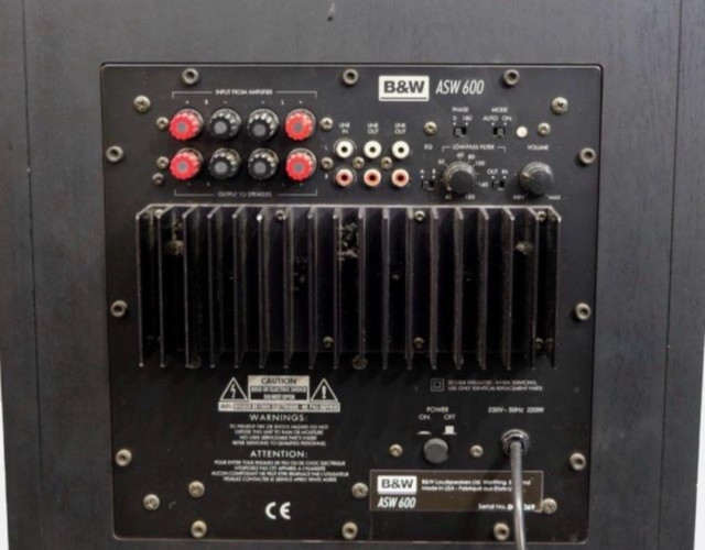 Subwoofer B&W ASW 600