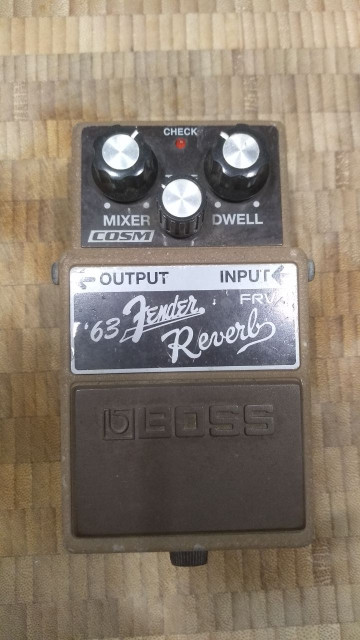 Envío incluido: BOSS Reverb FENDER '63