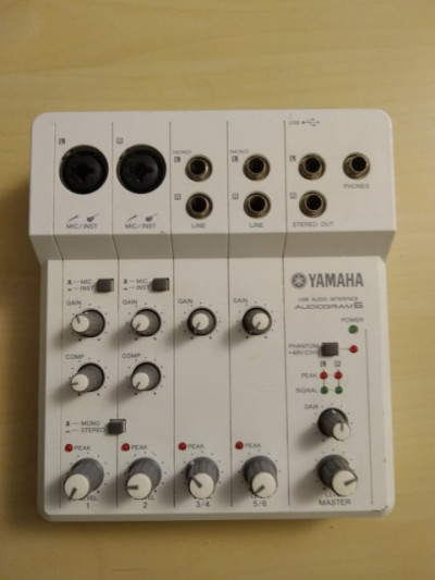 Tarjeta de sonido Yamaha Audiogram6