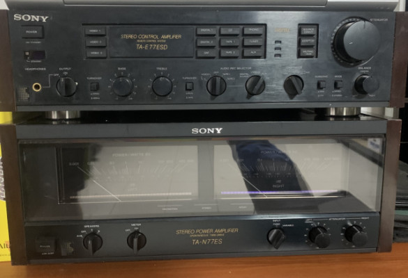 Etapa y previo sony ta-n77es