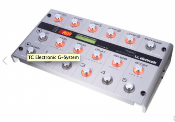 G SYSTEM Tc Electronic CAMBIO POR PEDALES