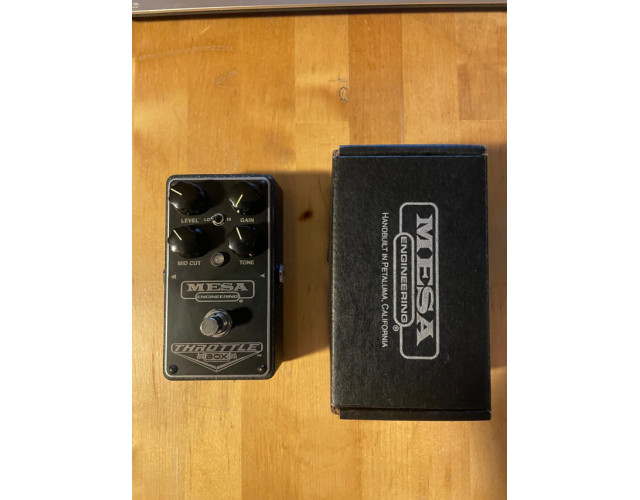 Pedal Mesa Boogie Throttle Box Distorsion