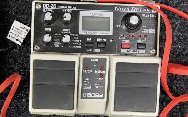 Boss dd-20 giga delay