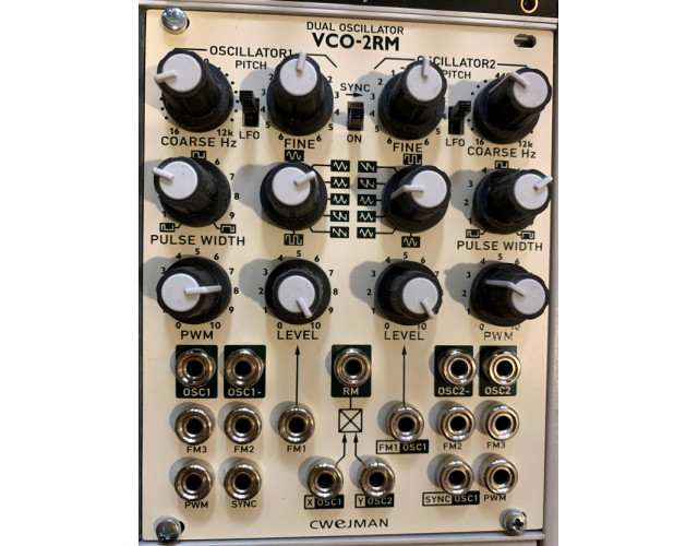 Cwejman VCO-2RM Dual Oscillator 2015 - White