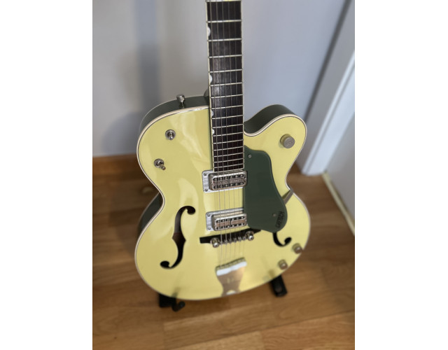 Gretsch Double Anniversary 6118 en color two tone smoke green