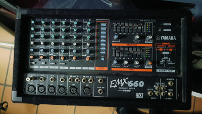 Yamaha EMX660  y Fender 115-ELC