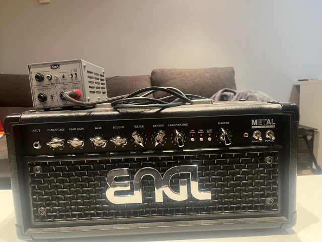 Ampli valvular engl metalmaster y dummy box koch