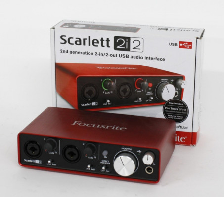 Focusrite Scarlett 2i2 (2a generación)