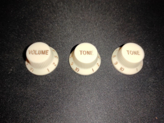 Knobs botones de potenciómetro Fender Squier