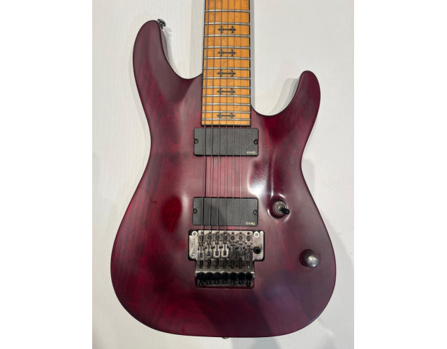 Schecter Jeff Loomis FR7 Vampire Satin Guitarra