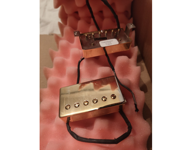 Pastillas Gibson custombucker gold