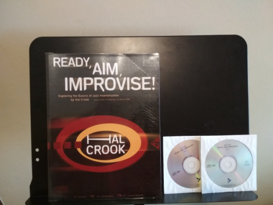 Libro Ready, Aim, Improvise - Hal Crook Berklee (envío incluido)