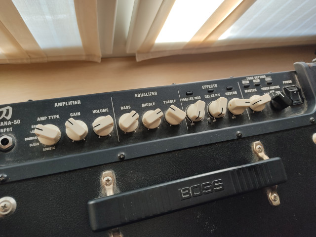 Amplificador Boss katana 50 mk1