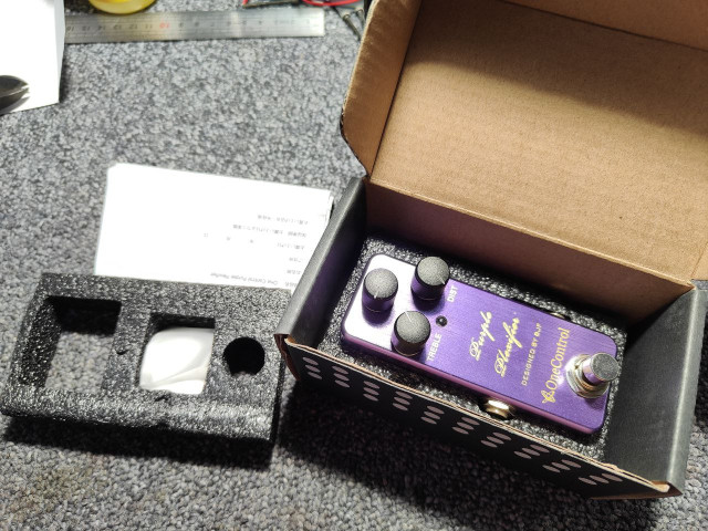 One Control - Purple Plexifier pedal