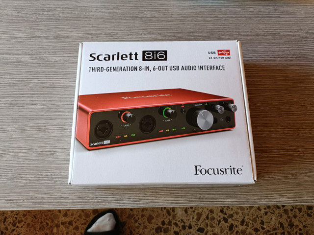 Focusrite Scarlett 8i6