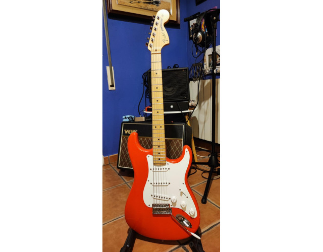 Vendo Fender Hot Rod Red Fiesta o cambio por Rickenbaker 620