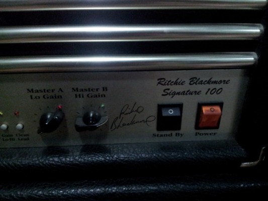 ENGL Ritchie Blackmore signature