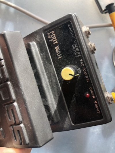 Vintage Boss wah fw-3.
