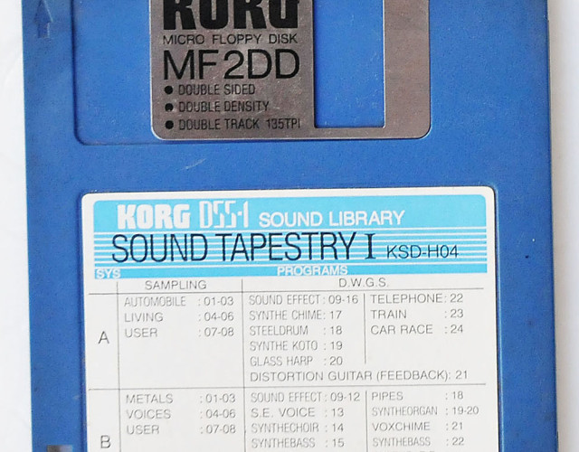 Sound Tapestry 1 para  Korg DSS-1