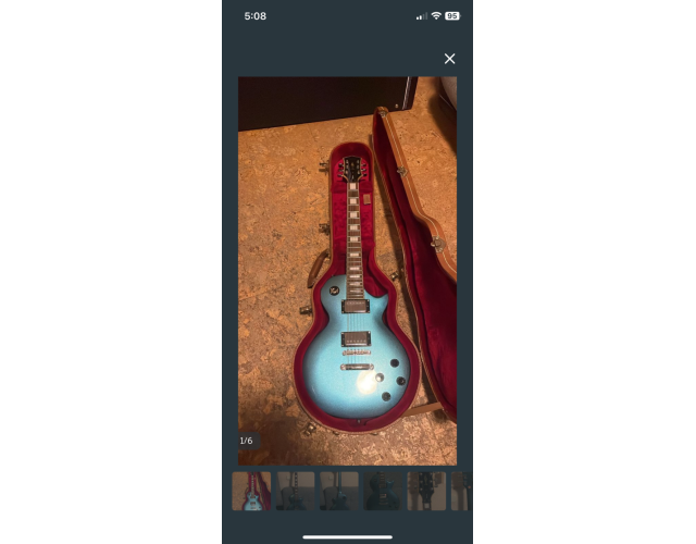 Guitarra Gould Spectre modelo Les Paul