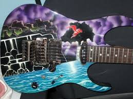 ibanez usa custom graphic o metal design (ucmd)