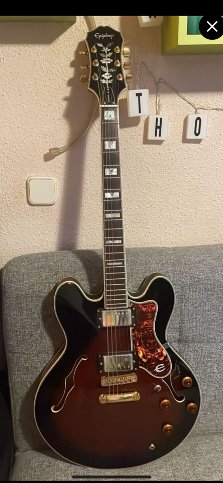 Guitarra Epiphone Sheraton Korea 1989
