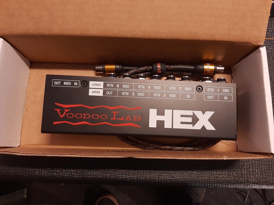Voodoo Lab HEX - Loop Switcher de 6 Loops - ¡En Garantía y Reestreno!