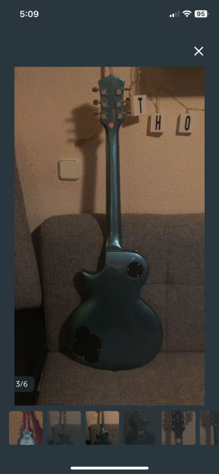 Guitarra Gould Spectre modelo Les Paul