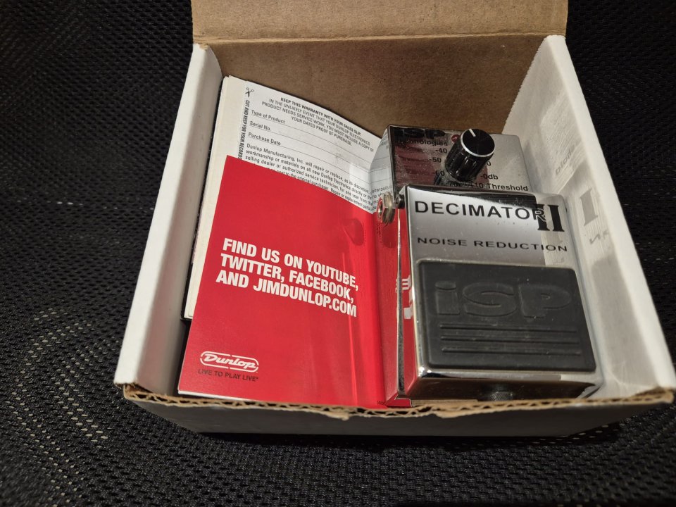 ISP Technologies Decimator II Noise Reduction 2010s Chrome